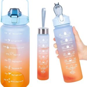 3 in 1 Motivational Bottle Set