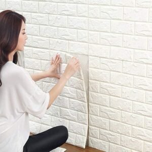 Brick Wallpaper ( White77x77CM )